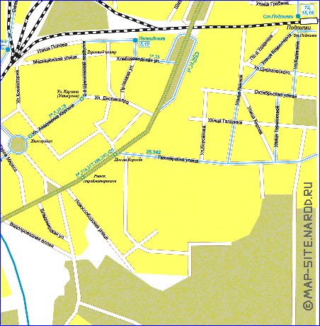 Transport carte de Mytichi