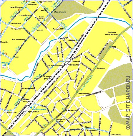 Transport carte de Mytichi