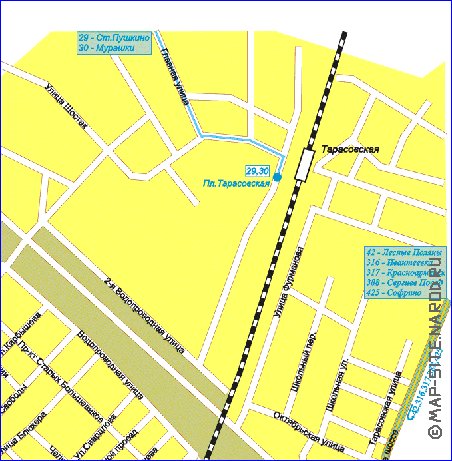 Transport carte de Mytichi