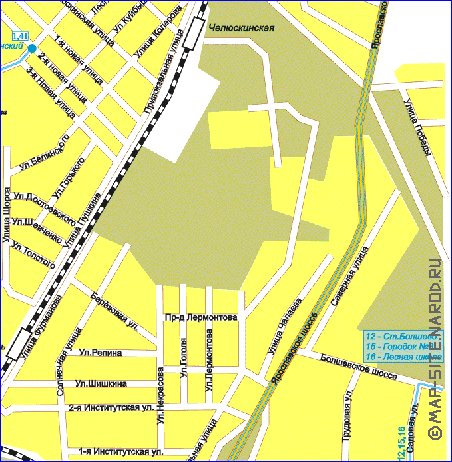 Transport carte de Mytichi