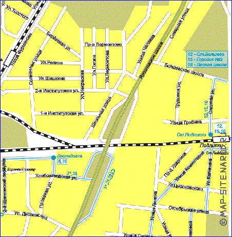 Transport carte de Mytichi