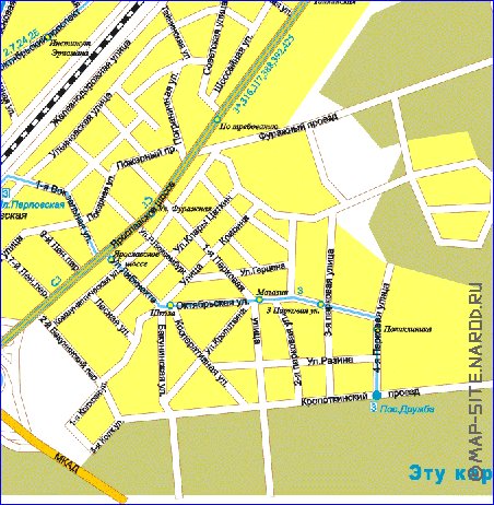 Transport carte de Mytichi