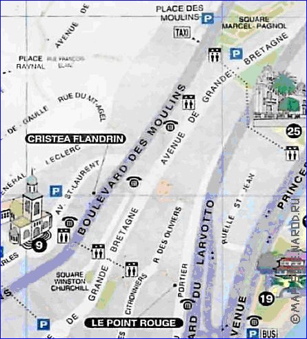 carte de Monaco