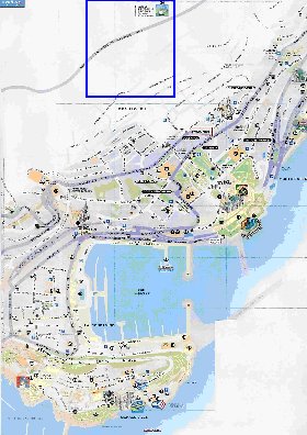 mapa de Monaco em frances