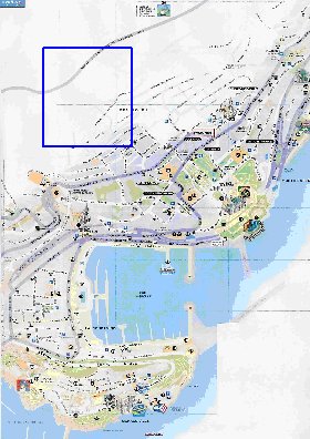 mapa de Monaco em frances