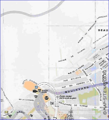 carte de Monaco