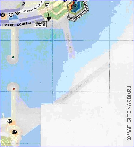 carte de Monaco