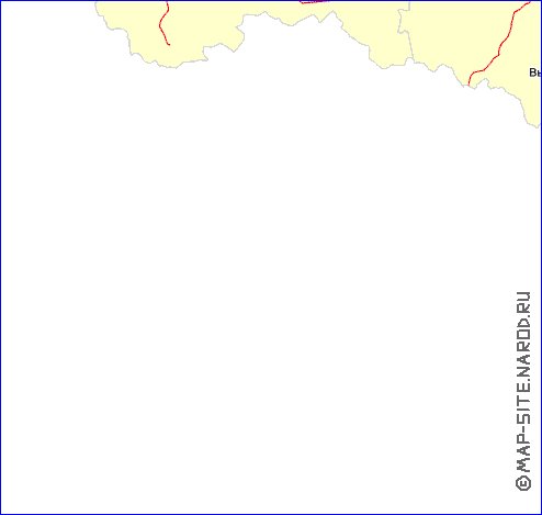 Transport carte de Oblast de Moscou