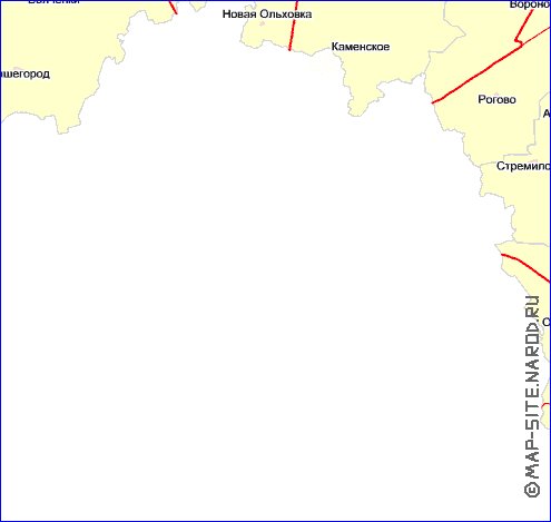 Transport carte de Oblast de Moscou