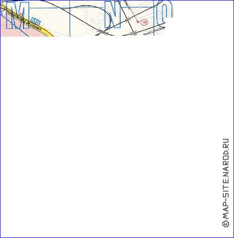 Transporte mapa de Moscovo em ingles