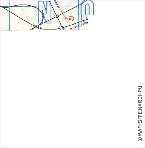 Transporte mapa de Moscovo em ingles