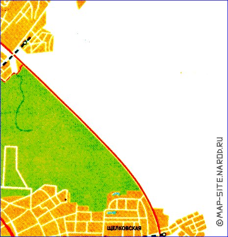 Transporte mapa de Moscovo