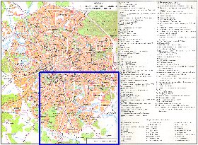 carte de Moscou