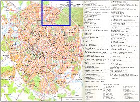 carte de Moscou