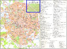 carte de Moscou