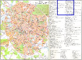 carte de Moscou