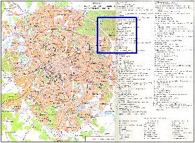 carte de Moscou