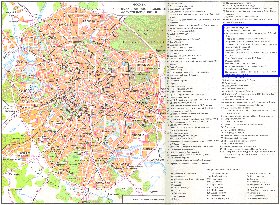 carte de Moscou