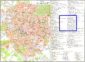 carte de Moscou