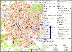 carte de Moscou