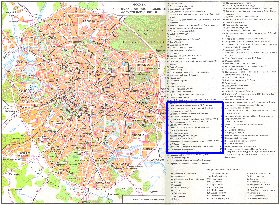 carte de Moscou