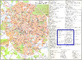 carte de Moscou