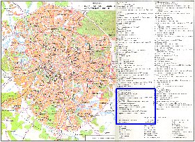 carte de Moscou