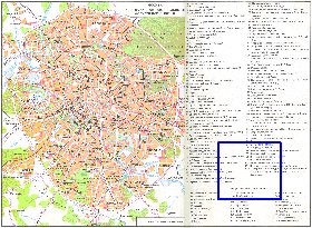 carte de Moscou