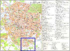 carte de Moscou