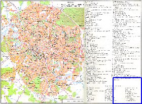 carte de Moscou