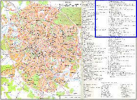 carte de Moscou