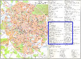 carte de Moscou