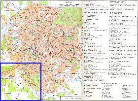 carte de Moscou