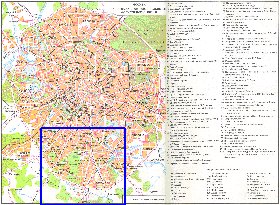 carte de Moscou