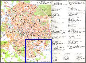 carte de Moscou