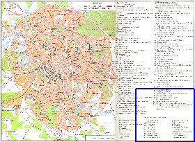 carte de Moscou